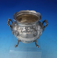 Palmer and Bachelders Coin Silver Waste Bowl Grape and Leaf Motif (#5689)