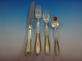 Gran Paris by Camusso Sterling Silver Flatware Set 12 Service 134 Pieces Dinner
