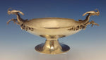 Gorham Sterling Silver Compote with 3-D Cockatoo Birds & Applied Leaves (#0404)