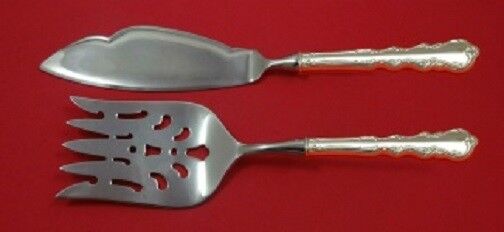 Angelique by International Sterling Silver Fish serving Set HHWS 2pc Custom
