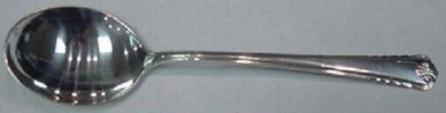 Moonbeam By International Sterling Silver Cream Soup Spoon 6 1/2" Silverware