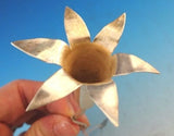 Small Sterling Child's Tussie Mussie Posey Posy Holder Flower (#J1281)
