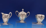 Francis I by Reed and Barton Sterling Silver Tea Set 7pc Rare w/ Kettle (#8502)