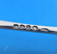 English Sterling Silver Georgian Marrow Scoop London 1807 by Mary Sumner 9 3/8"