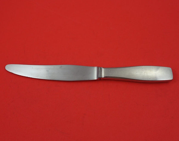 Plata by Georg Jensen Stainless Dinner Knife Short Handle 9" Flatware Heirloom