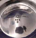 Georg Jensen Sterling Silver Sugar Basket with Handle #235B (#1359) Gorgeous!