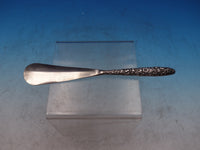 Repousse Sterling Silver handle Shoehorn w/ Plated Implement Unmarked (#7356)