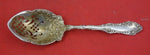 Old English by Towle Sterling Silver Ice Spoon Pierced Floral 7 7/8"