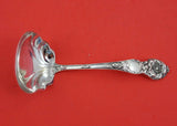 Wild Rose by Watson Sterling Silver Gravy Ladle fluted bowl 6 3/4"
