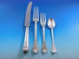 William & Mary by CJ Vander Sterling Silver Flatware Service 8 Set 57 pcs Dinner