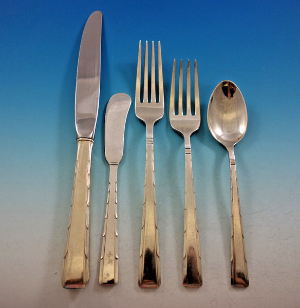 Horizon by Easterling Sterling Silver Flatware Set Service 34 Pieces