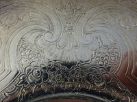 Ellis Barker Silverplate Bread Tray 12" x 7 1/2" x 1 3/4" (#2626)