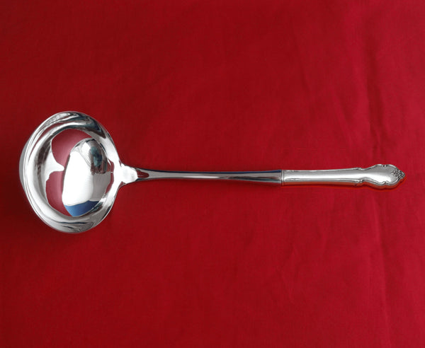 Breton Rose by International Sterling Silver Soup Ladle HH WS Custom 10 1/2"