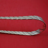 Sanborns Mexican Sterling Silver Ice Tong Handwrought Horseshoe Shape 7 3/4"