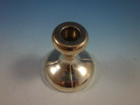 Maciel Mexican Sterling Silver Candlestick Pair #14 Modernistic (#1833)