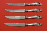 Decor by Gorham Sterling Silver Steak Knife Set 4pc HHWS  Custom Made