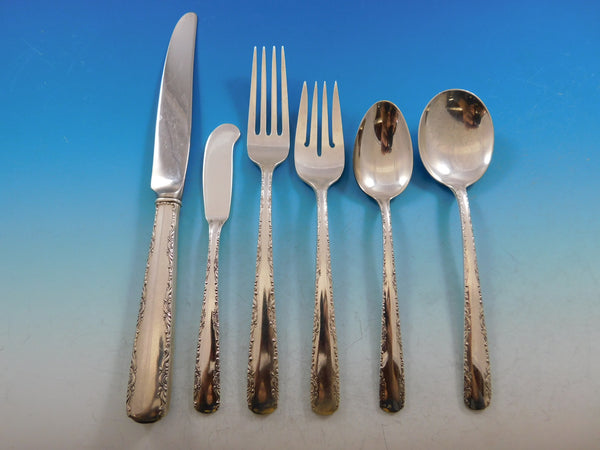 Camellia by Gorham Sterling Silver Flatware Set for 8 Service 48 Pieces