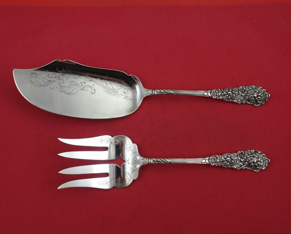 Trajan by Reed and Barton Sterling Silver Fish Serving Set 2pc Original