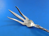 Irian by Wallace Sterling Silver Lettuce Fork w/ Light Gold Wash 8 1/2" Serving