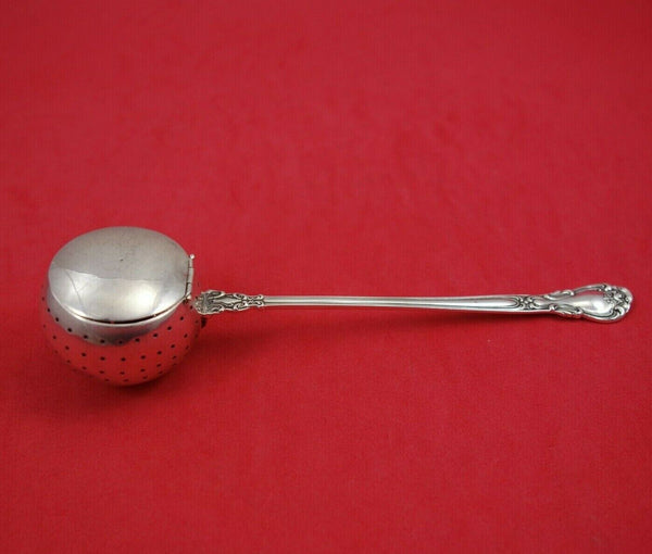 Chantilly by Gorham Sterling Silver Tea Ball Infuser Flat Non-Pierced Top 5 5/8"