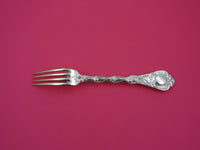 Demidoff Vermeil by Odiot French Sterling Silver Luncheon Fork unused 7 1/2"