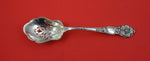 Wild Rose by Watson Sterling Silver Ice Spoon pierced 9 3/4"