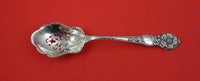 Wild Rose by Watson Sterling Silver Ice Spoon pierced 9 3/4"