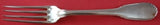 Noailles by Puiforcat Plate Silverplate Dinner Fork 8 1/8" Flatware