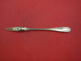 Marquise By Tiffany & Co. Sterling Silver Pickle Fork Pierced Goldwashed 7"