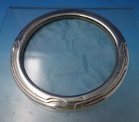 Sterling Silver Picture Frame Circle Round 2 3/4" c.1920 (#5633)
