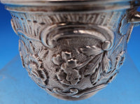 Repousse by James R. Armiger Sterling Silver Nut Bowl with Swinging Arm (#8250)
