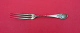 Maintenon by Shiebler Sterling Silver Strawberry Fork vermeil enameled 4 7/8"