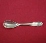 Bead by John Polhamus Coin Silver Egg Spoon 4 3/8" Silverware Heirloom