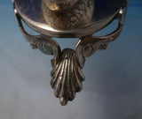 Silverplate Centerpiece with Swans and Mythical Animals c1880 7 1/4 #5444
