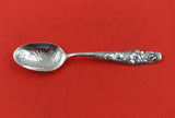 Flora by Shiebler Sterling Silver Teaspoon #5 design in bowl 5 5/8"
