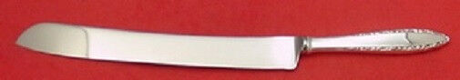 Lace Point by Lunt Sterling Silver Wedding Cake Knife HHWS Custom Made 12"