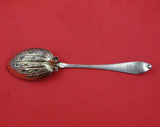 Queen Anne Engraved by Tiffany and Co Sterling Silver Berry Spoon GW with Fruit