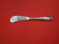 King Christian by Wallace Sterling Silver Butter Spreader paddle HH WS 6 1/4"