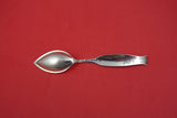 Flora by Shiebler Sterling Grapefruit Spoon w/ violet 5 3/4"