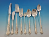 Stately by State House Sterling Silver Flatware Set 12 Service 96 pieces Grille