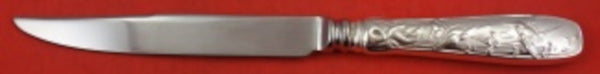 Audubon by Tiffany and Co Sterling Silver Steak Knife w/ Orig Stone Ground Blade