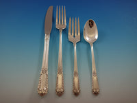 Inaugural by State House Sterling Silver Flatware Set 8 Service 44 pcs Grille