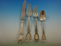 Florentine by Gorham Sterling Silver Flatware Set 12 Service 195 pcs Dinner