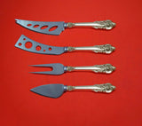 Grande Baroque by Wallace Sterling Silver Deluxe Charcuterie Set 4-Piece Custom