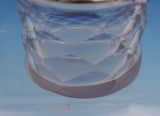 La Pierre Sterling Silver and Glass Dresser Jar with GW Interior #466 (#9162)