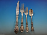Prince Eugene by Alvin Sterling Silver Flatware Set 8 Service 61 Pcs Dinner Size