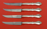 Andante by Gorham Sterling Silver Steak Knife Set 4pc HHWS  Custom Made 8 1/2"