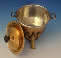 Joseph Heinrichs Lobster Pot Copper & Bronze with 3-D Lobsters (#0195)