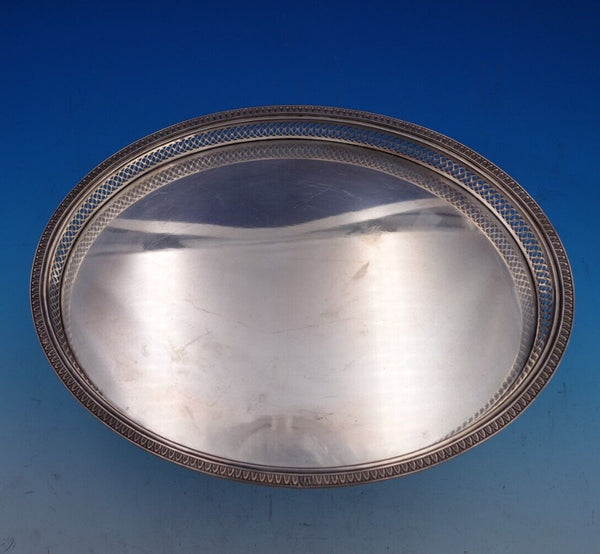 Empire by Buccellati Italian Sterling Silver Gallery Tray Small 13.2ozt. (#0372)