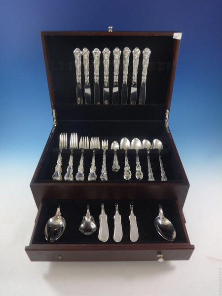 Strasbourg by Gorham Sterling Silver Flatware Set For 8 Service 67 Pieces